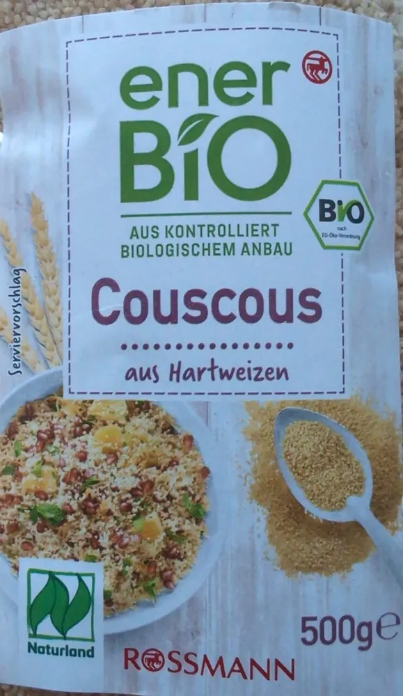 ener Bio Couscous Naturland 500g 1.19€ 1kg 2.38 €