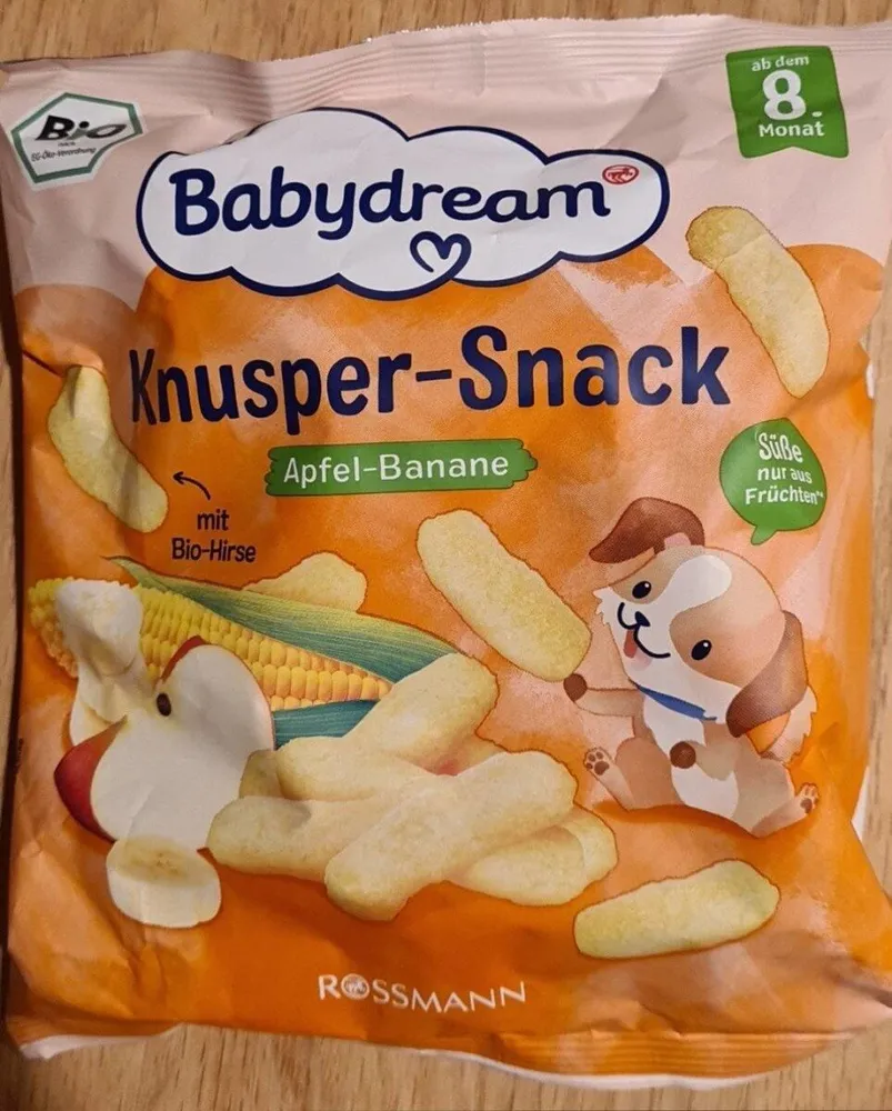 Knusper-Snack Apfel-Banane