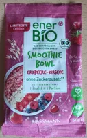 Smoothie Bowl Erdbeer-Kirsche