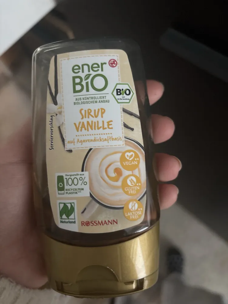 Sirup Vanille