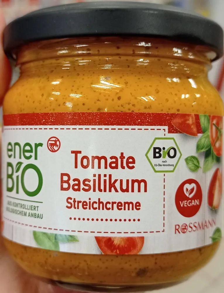 Tomate Basilikum Streichcreme