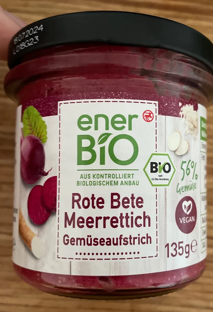 Rote Bete Meerrettich Aufstrich