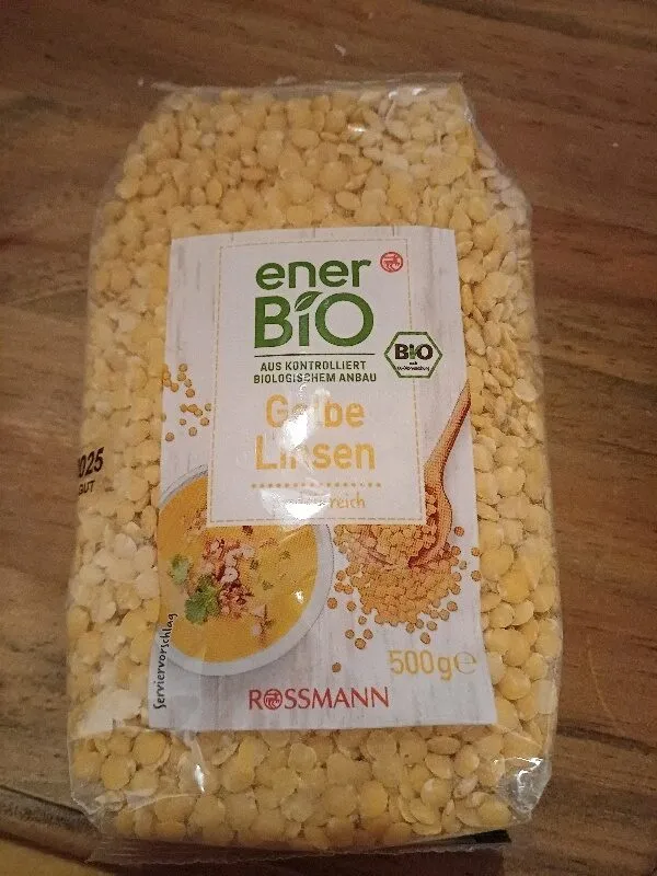 Gelbe Linsen