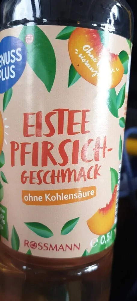 Eistee Pfirsich