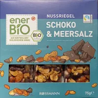 Nuss Riegel Schoko & Meersalz