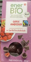 Ganze Himbeere in Zartbitterschokolade