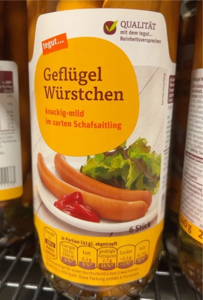 Geflügelwürstchen