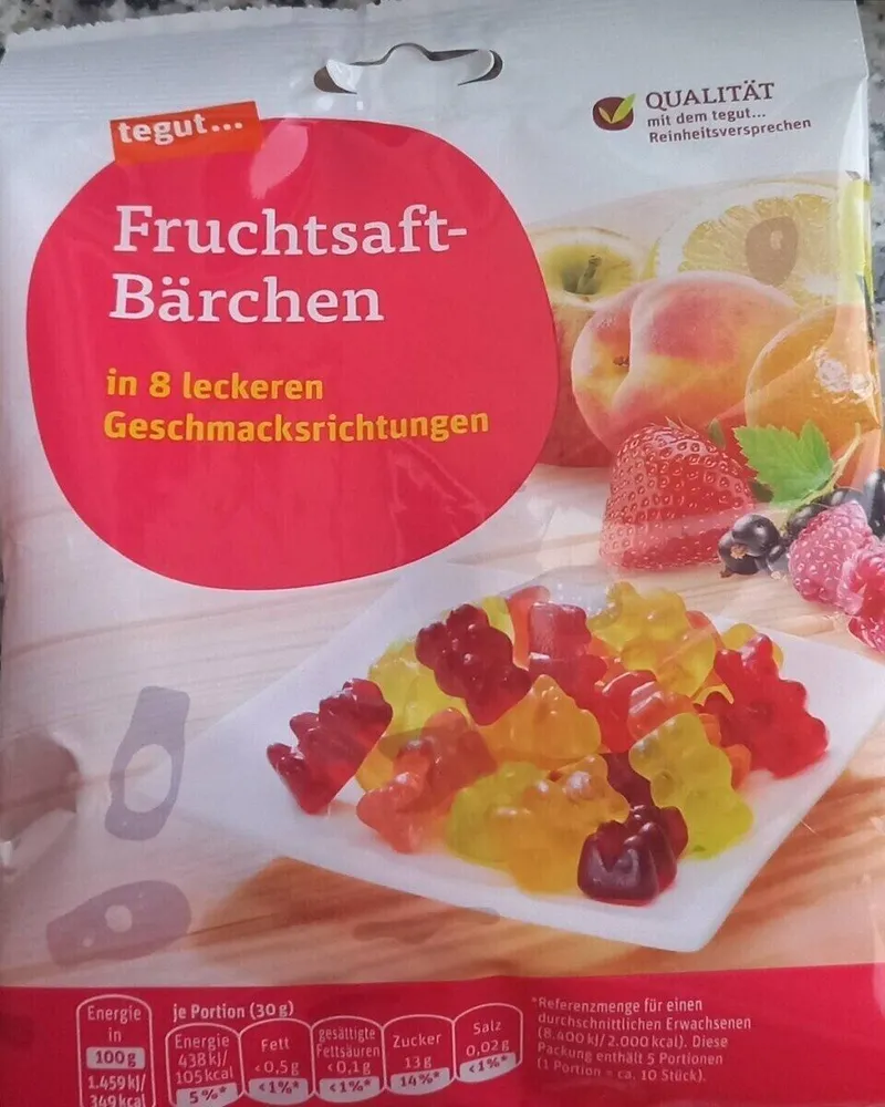 Fruchtsaft Bärchen