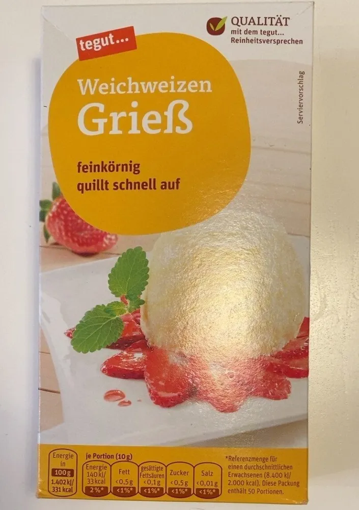 Weichweizen Grieß