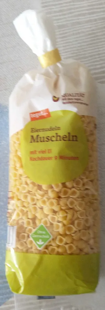 Eiernudeln Muscheln
