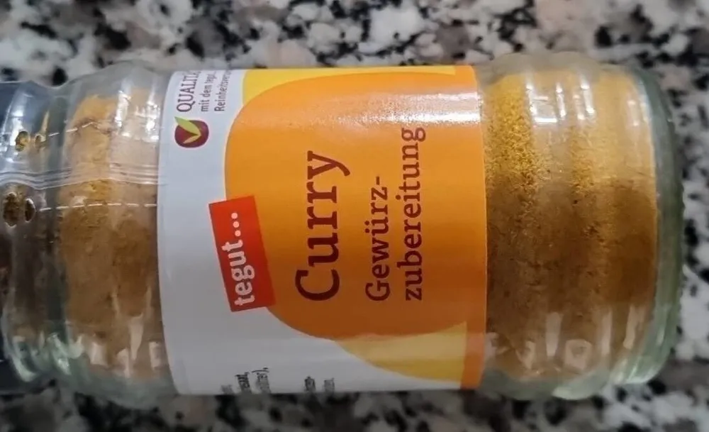 Curry Gewürzzubereitung
