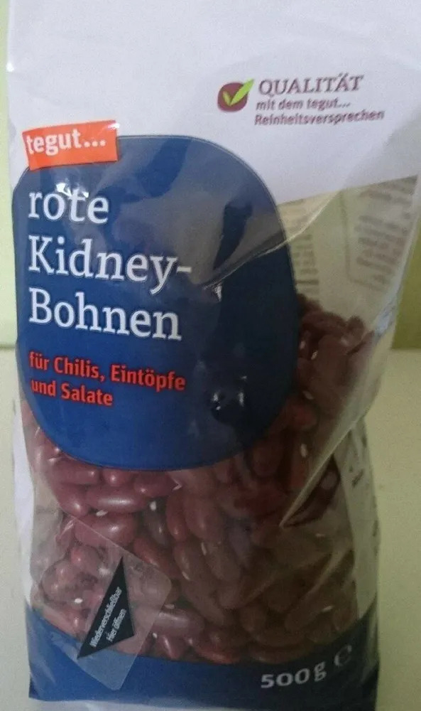 Rote Kidney-Bohnen