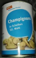 Champignons in Scheiben III. Wahl