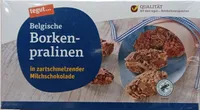Belgische Borkenpralinen Milchschokolade