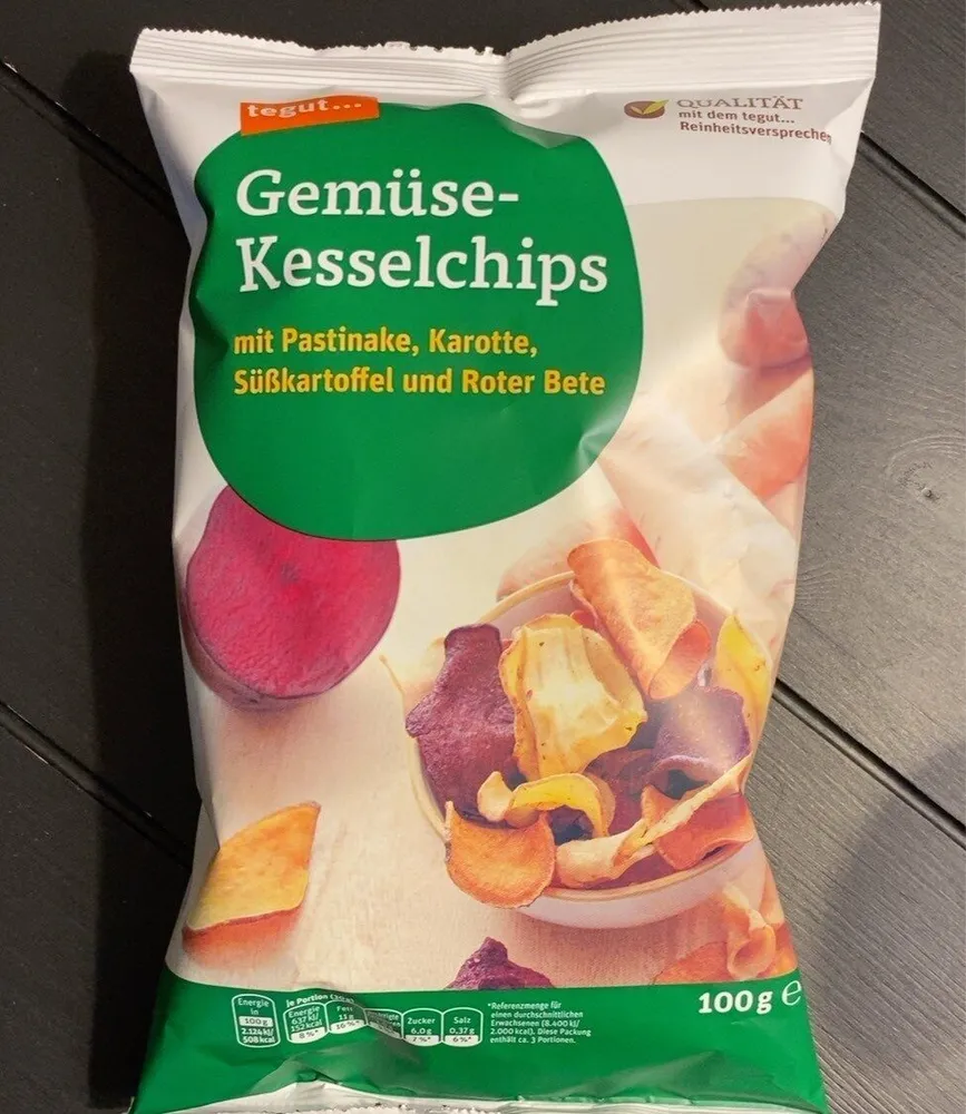 Gemüse-Kesselchips
