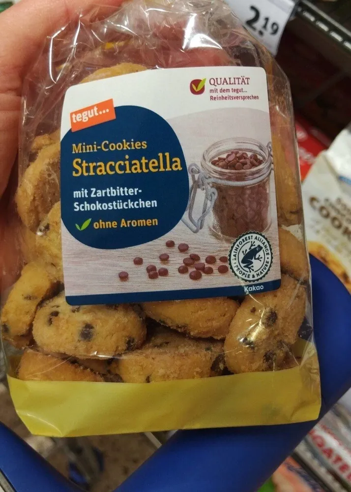 Mini-Cookies Stracciatella