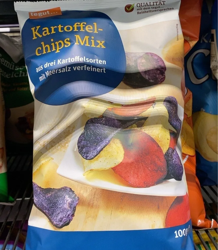 Kartoffelchips Mix