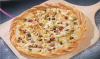 Flammkuchen Ziegenkäse-Feige