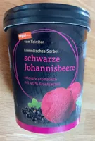 himmlisches Sorbet Schwarze Johannisbeere