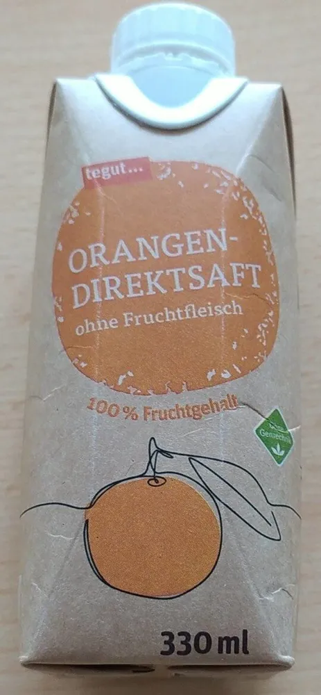 Orangen-Direktsaft