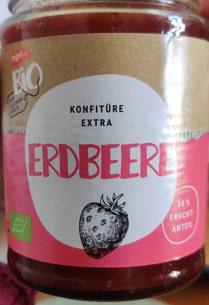 Erdbeere Konfitüre Extra