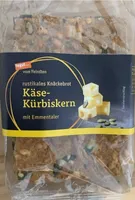 Knäckebrot Käse Kürbiskern