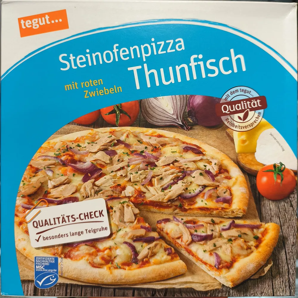 Steinofenpizza Tunfisch