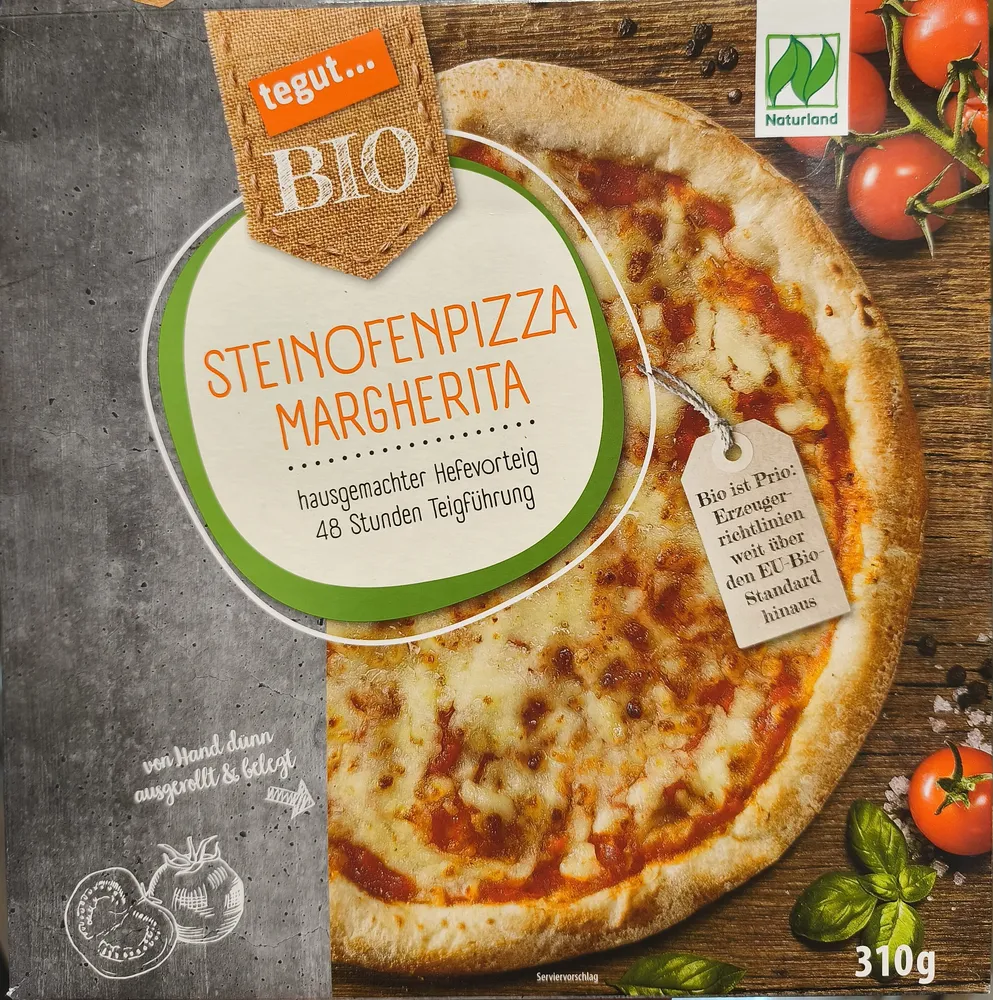 Steinofenpizza Margherita
