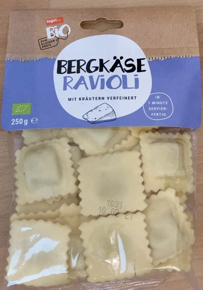 Bergkäse Ravioli
