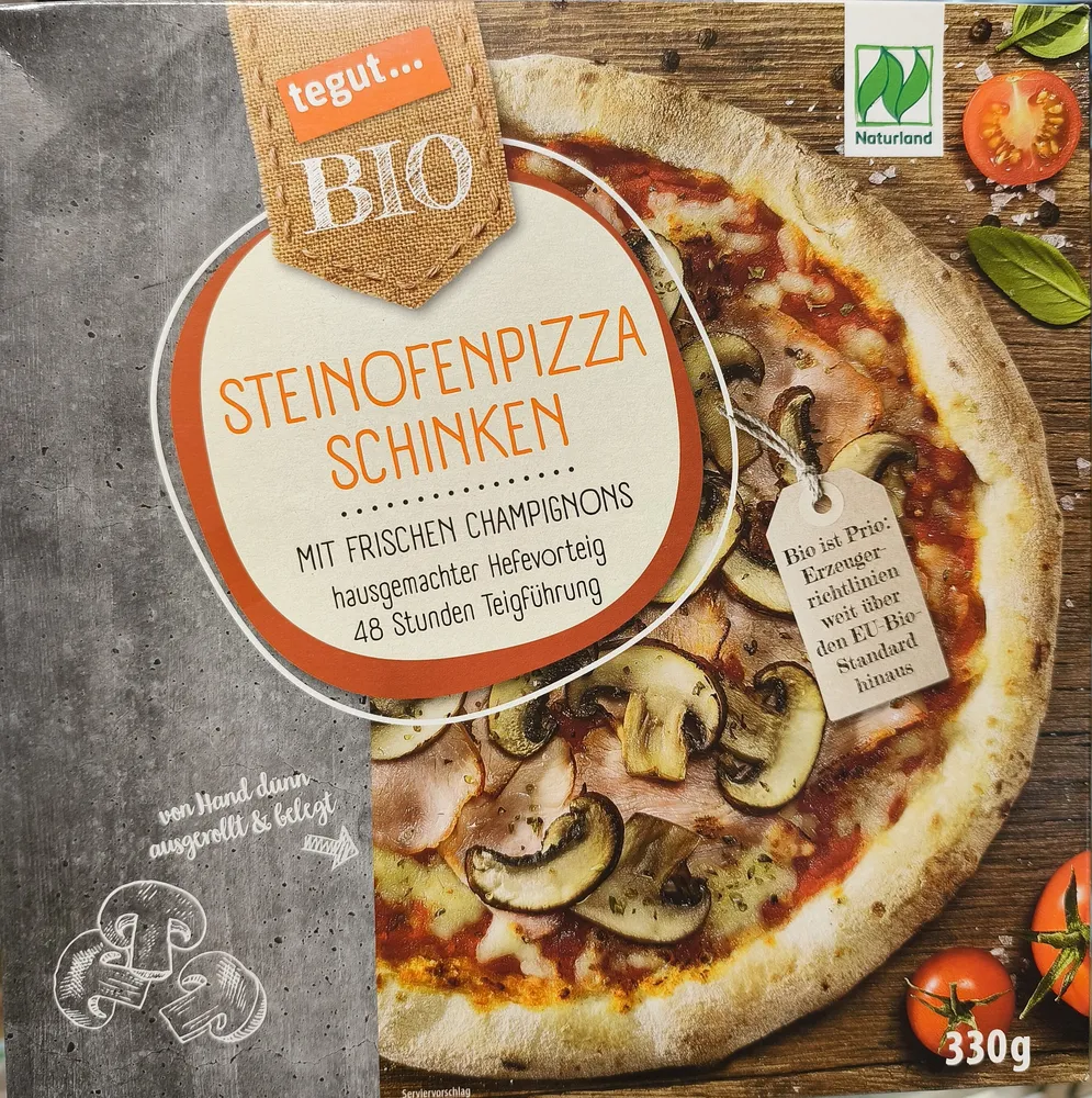 Steinofenpizza Schinken