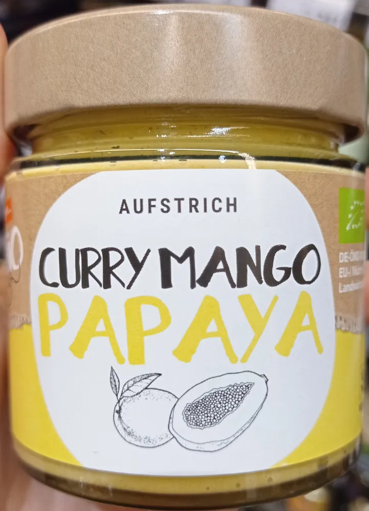 Curry Mango Papaya Aufstrich