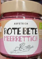 Rote Bete Meerrettich Aufstrich