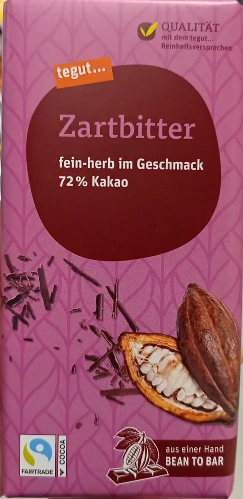 Zartbitter 72%
