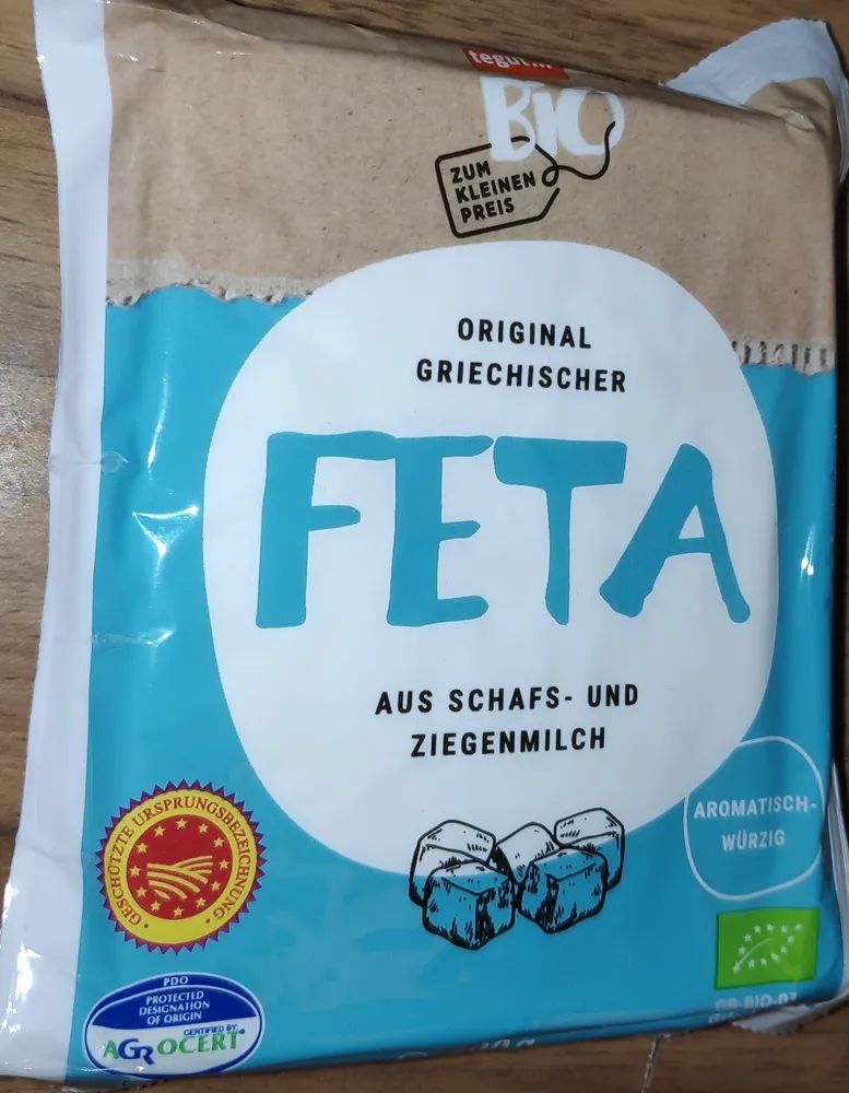 Feta 43 % mit Ziegenmilch (Bio)