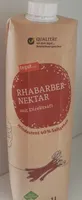Rhabarber Nektar mit Direktsaft