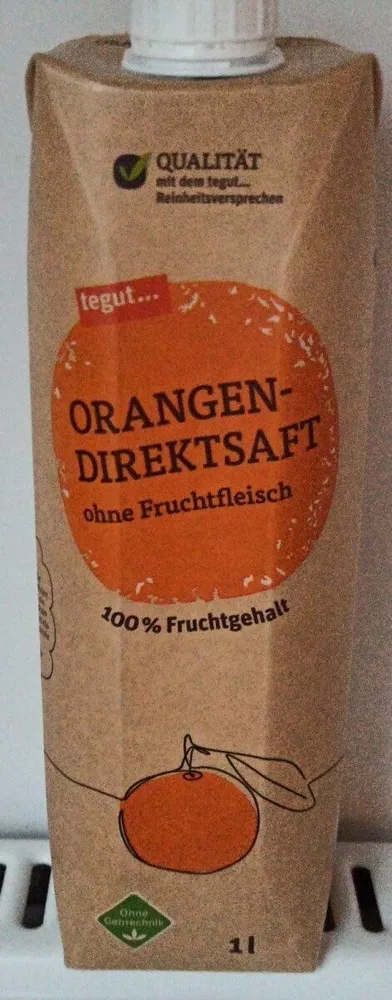 Orangen-Direksaft