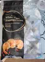 Riesengarnelen White Tiger, mit Schale