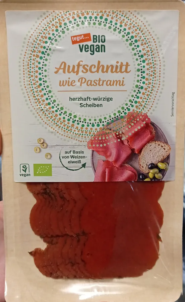 Aufschnitt wie Pastri