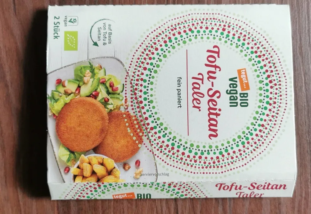Tofu-Seitan Taler Paniert