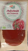 Aufschnitt wie Carpaccio