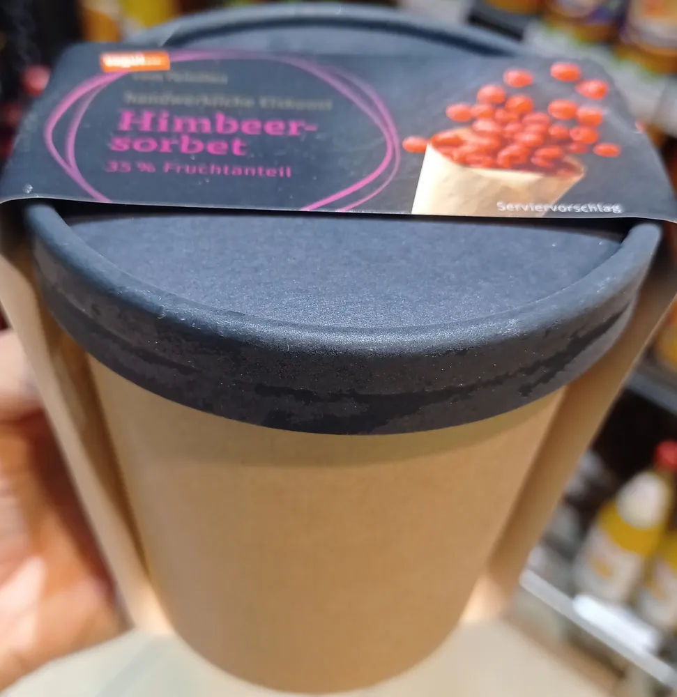 Himbeer-Sorbet