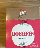 Bio Erdbeeren gefroren