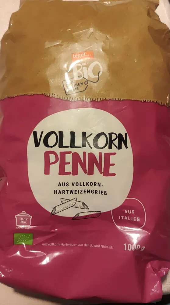 Vollkorn Penne