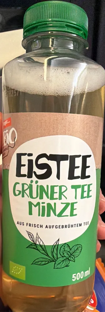 Eistee Grüner Tee Minze