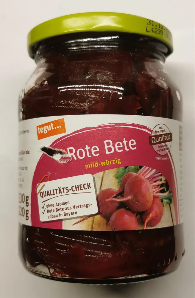 Rote Bete mild-würzig