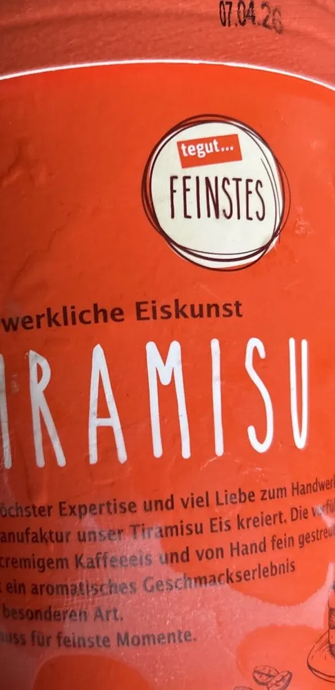 Tiramisu Eis