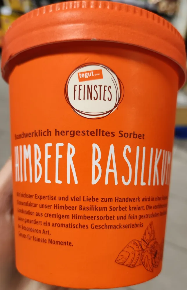 Himbeer Basilikum