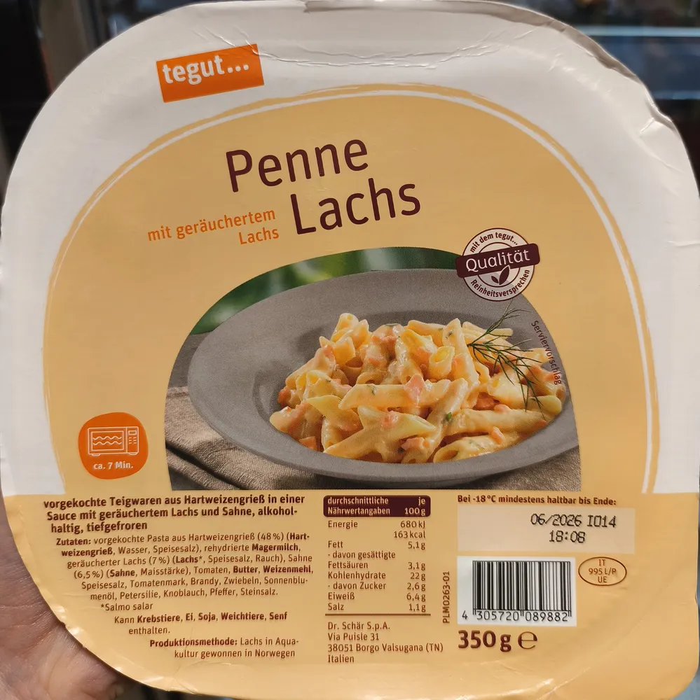 Penne Lachs