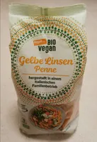 Gelbe Linsen Penne