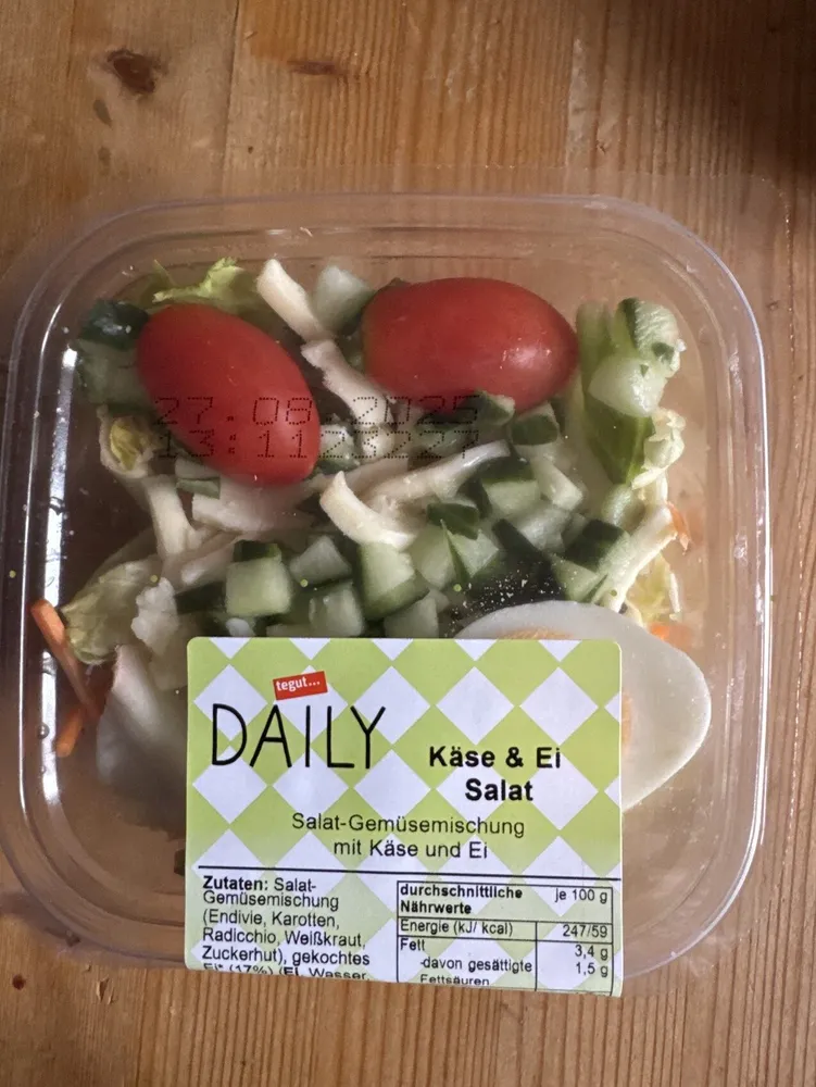 Käse & Ei Salat